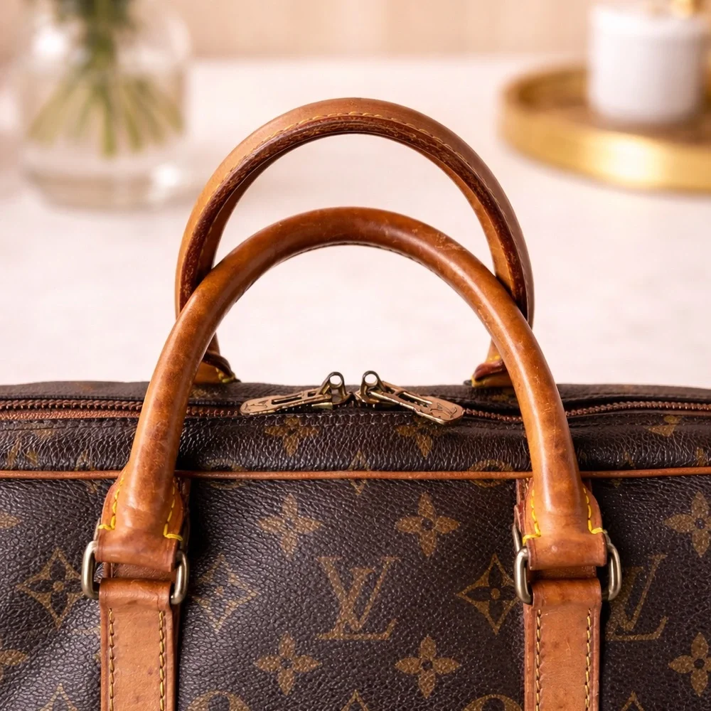 FLASH Louis Vuitton Porte Documents Voyage GM Monogram Briefcase